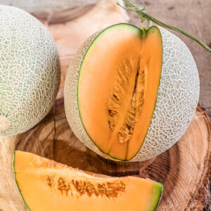 Organic Melon Cantaloupe Di Charentais