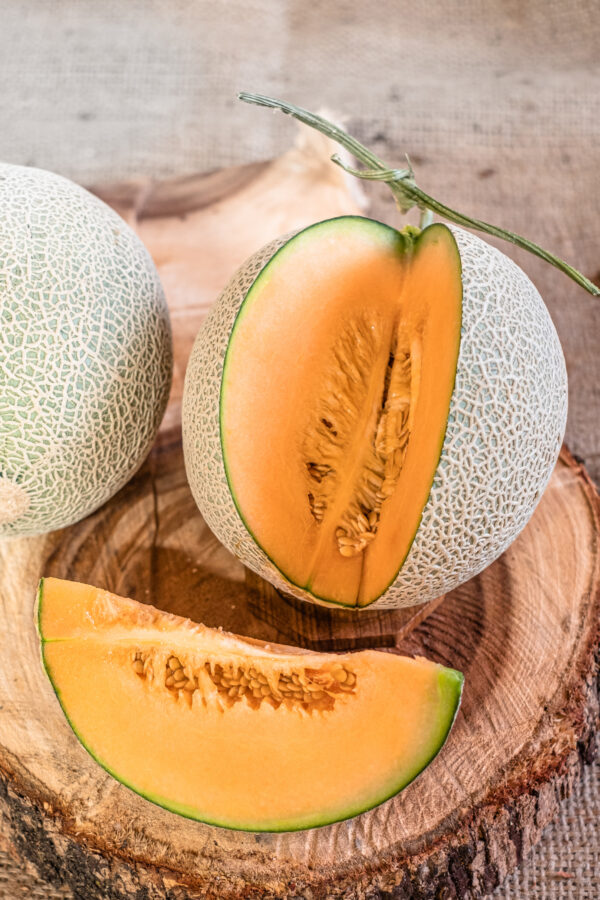 Organic Melon Cantaloupe Di Charentais
