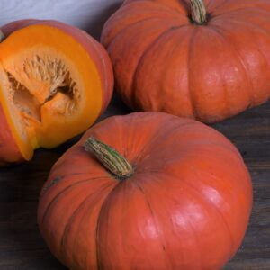 Organic Squash / Pumpkin Rouge Vif D' Etampes