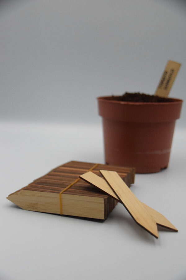 Wooden Plant Seed Labels 4 and 6 Inch - Image 2